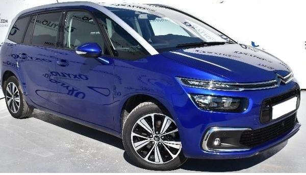 Left hand drive CITROEN C4 GRAND SPACETOURER 2.0 HDI 150 SHINE FRENCH REG